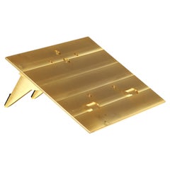 Wall Bracket for the Jaeger-LeCoultre Atmos Clock, Gilt Brass