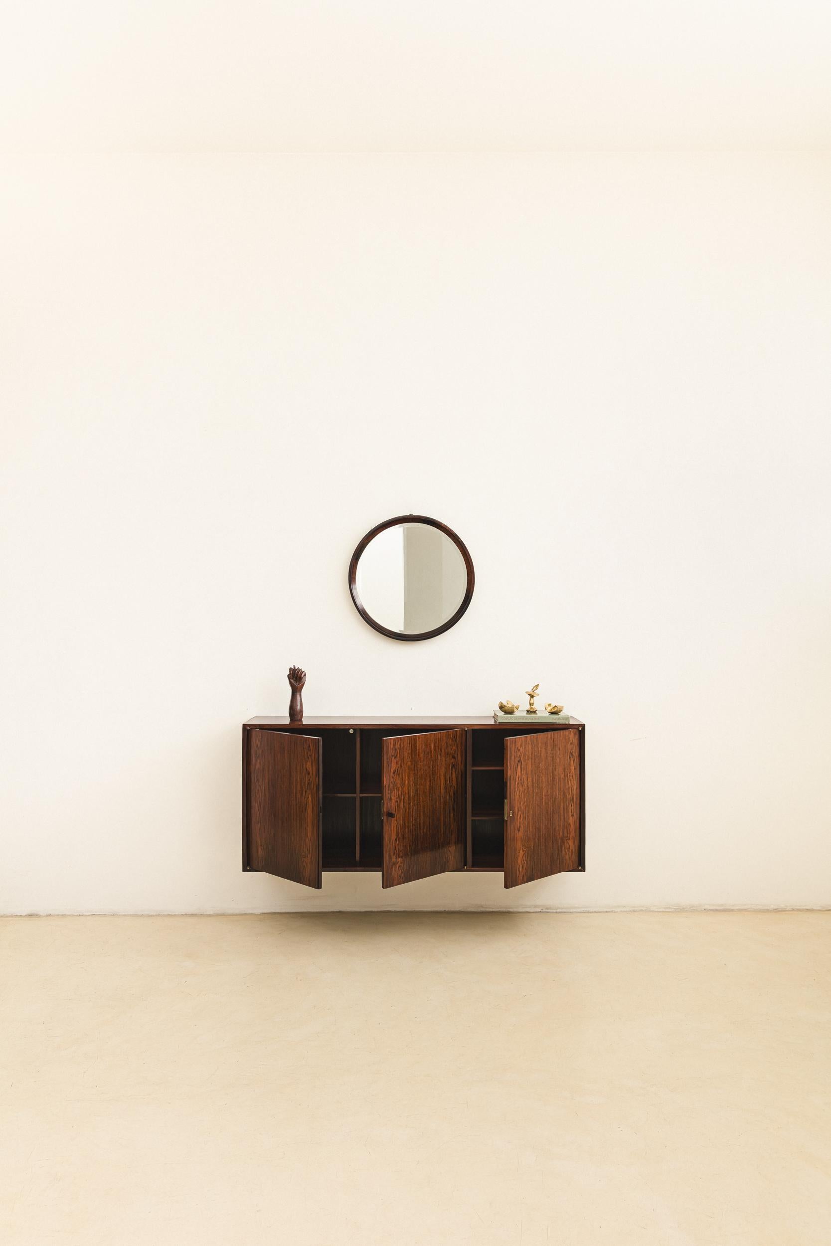 Armario de pared de Celina Decorações, diseño brasileño de mediados de siglo, años 60 Brasileño en venta