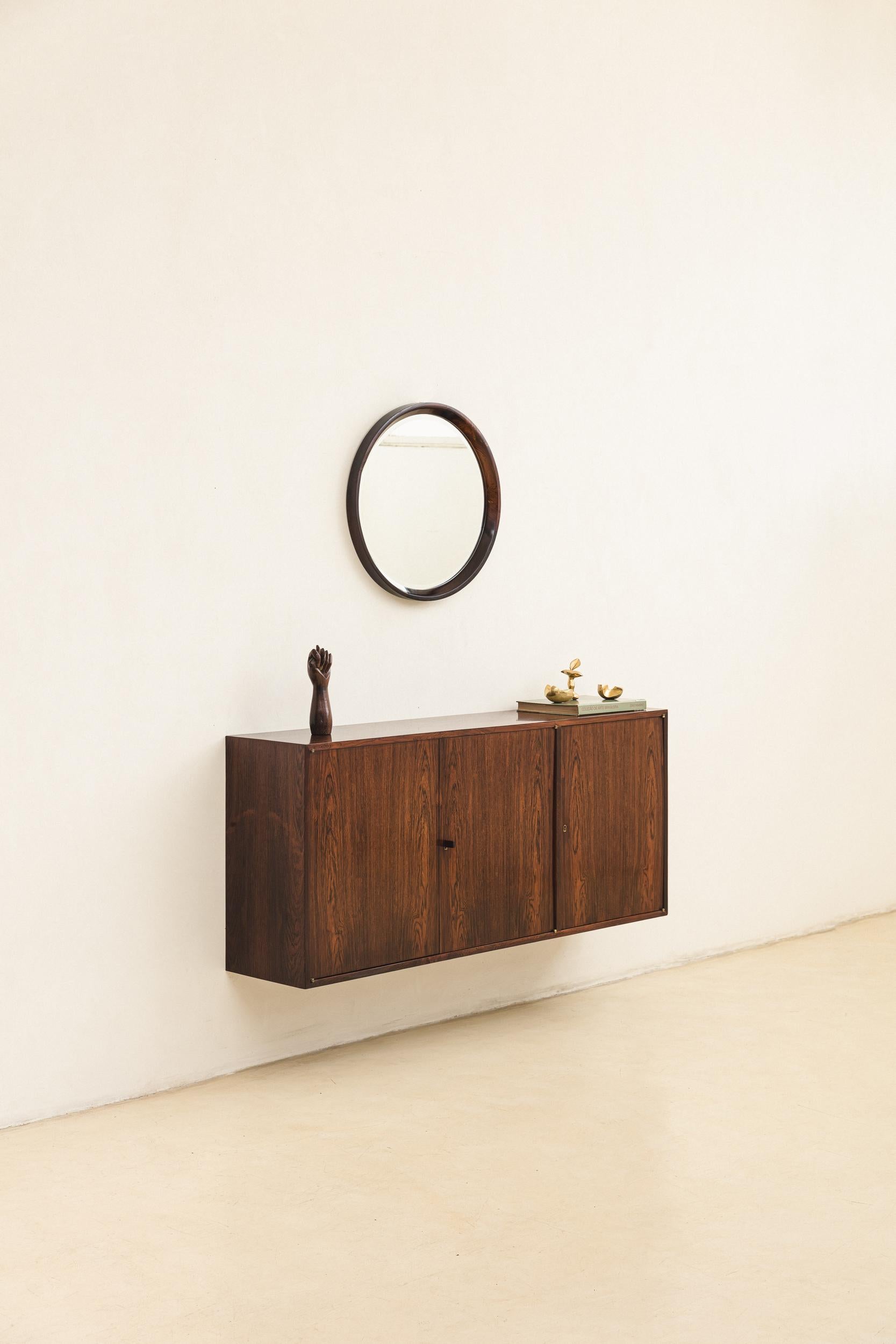 Armario de pared de Celina Decorações, diseño brasileño de mediados de siglo, años 60 mediados del siglo XX en venta