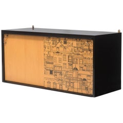 Wall Cabinet by G.W. Evans and Designed by Robert Heritage, England, circa 1954