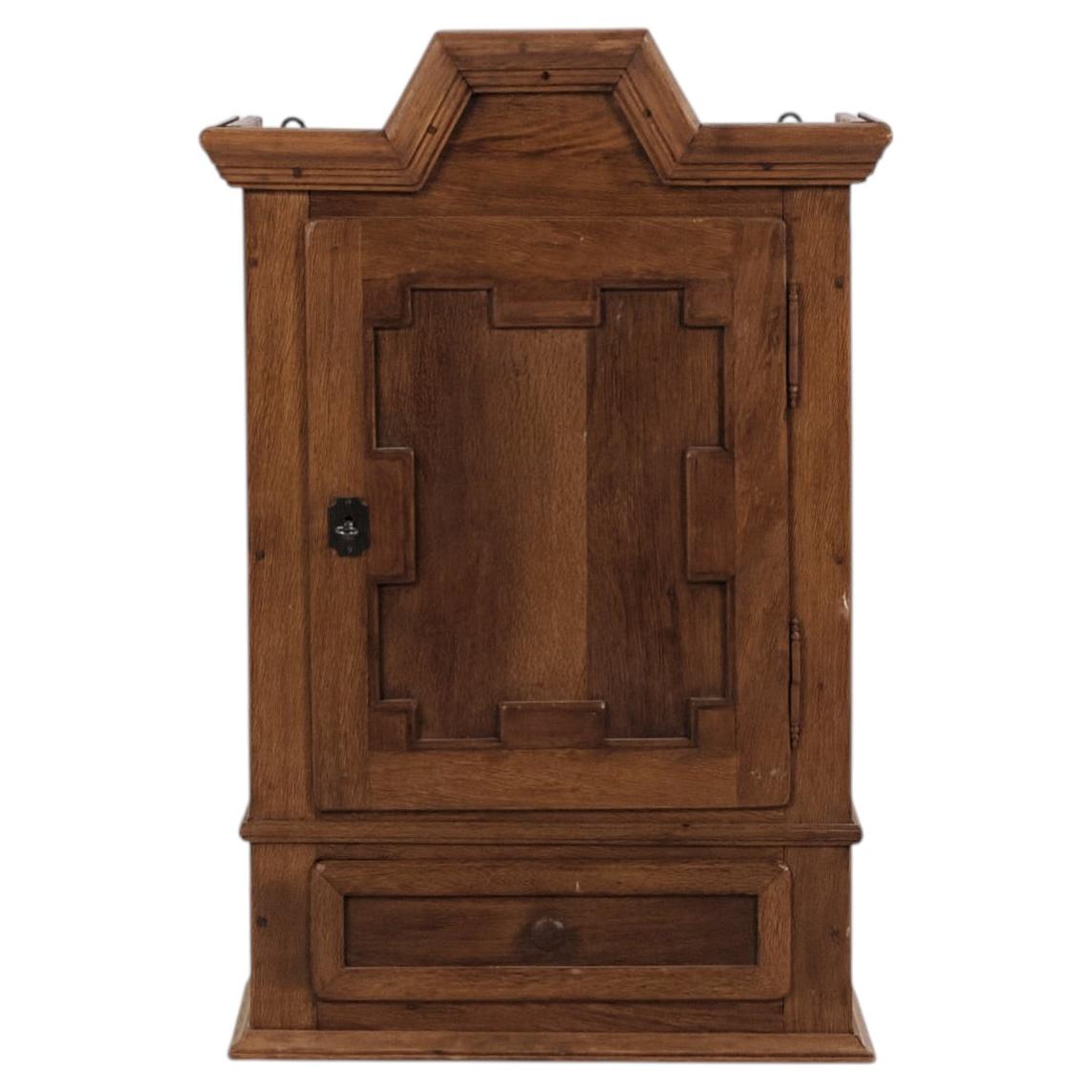 Wall Cabinet / Tobacco Cabinet in Oak from the 1930s