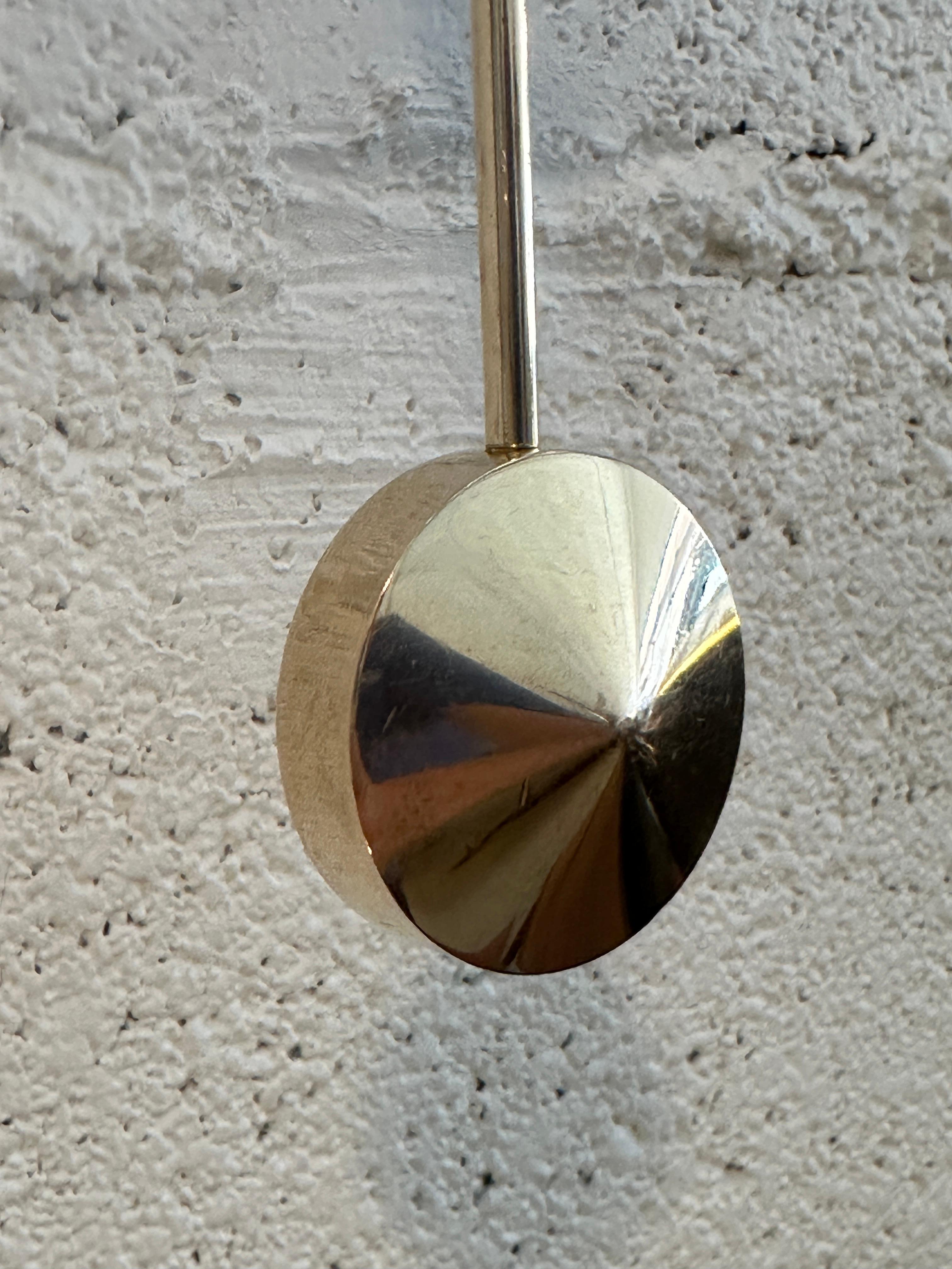 Wall Candle Brass. Sweden design by Pierre Forsell for Skultuna, No. 71. 1950s For Sale 4