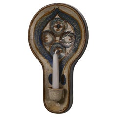 Wall candle sconce by Noomi Backhausen for Søholm Stentøj, 1960's
