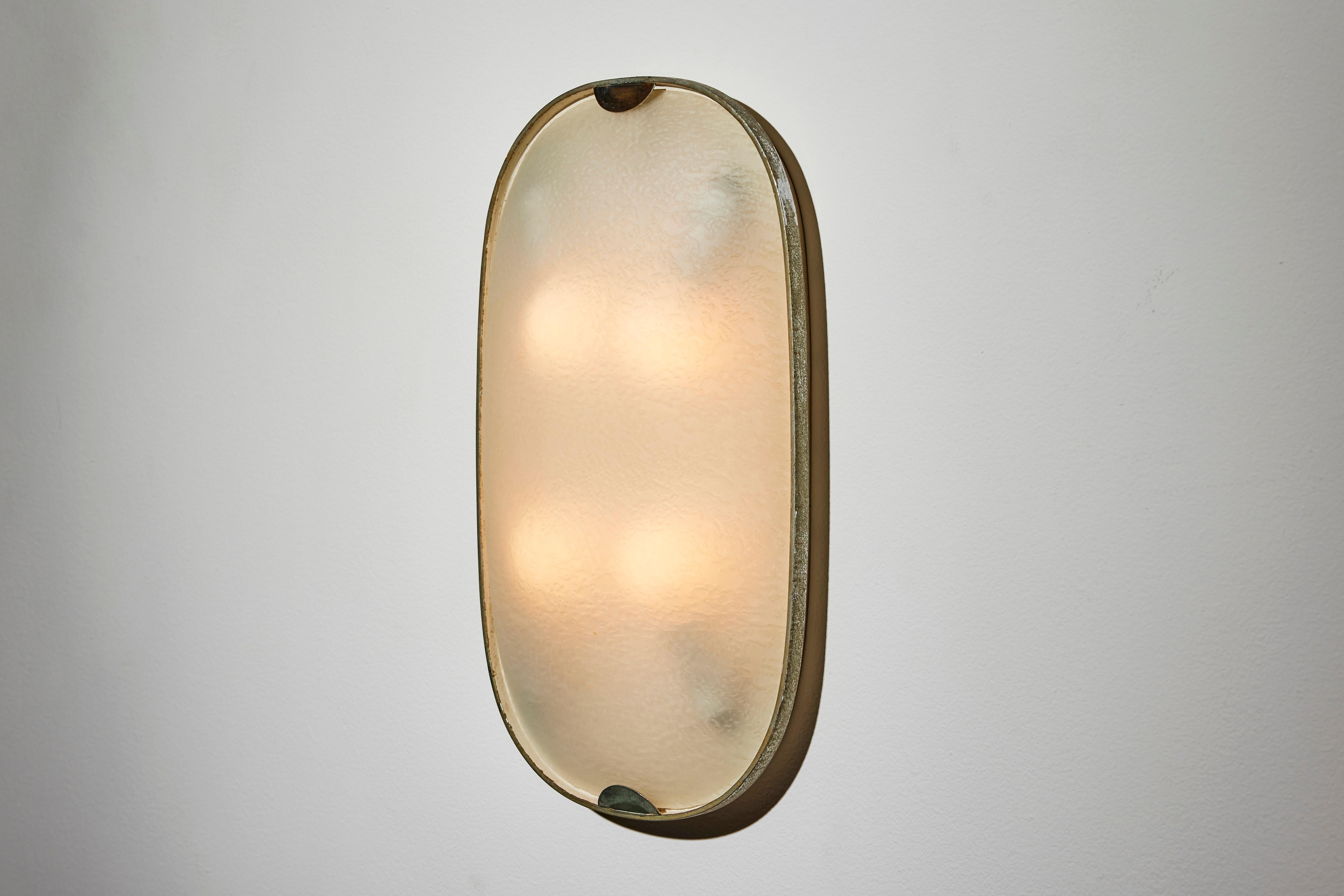 Wall/Ceiling Light by Fontana Arte In Good Condition In Los Angeles, CA