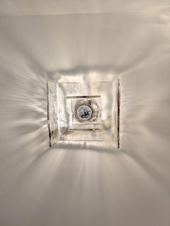 Wall - ceiling Murano light by Kalmar Lighting, design byCarlo Nason Murano 1970