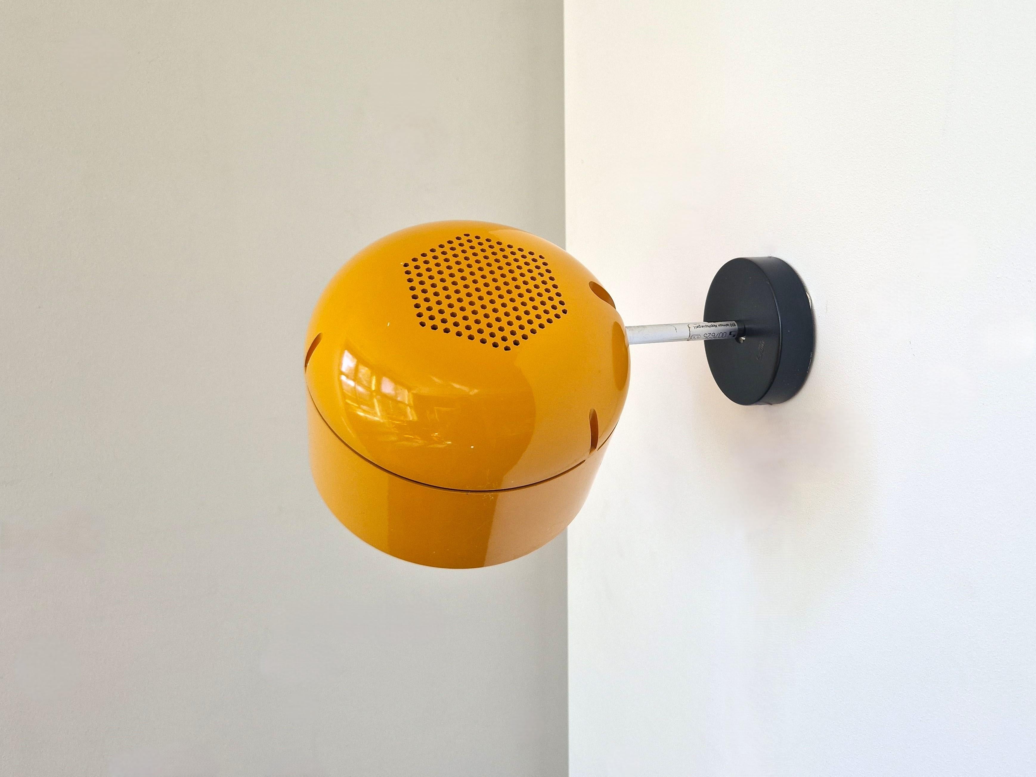 Mid-Century Modern Wall/ceiling spotlight by Arnold Berges for Staff Leuchten, Germany 1970's For Sale