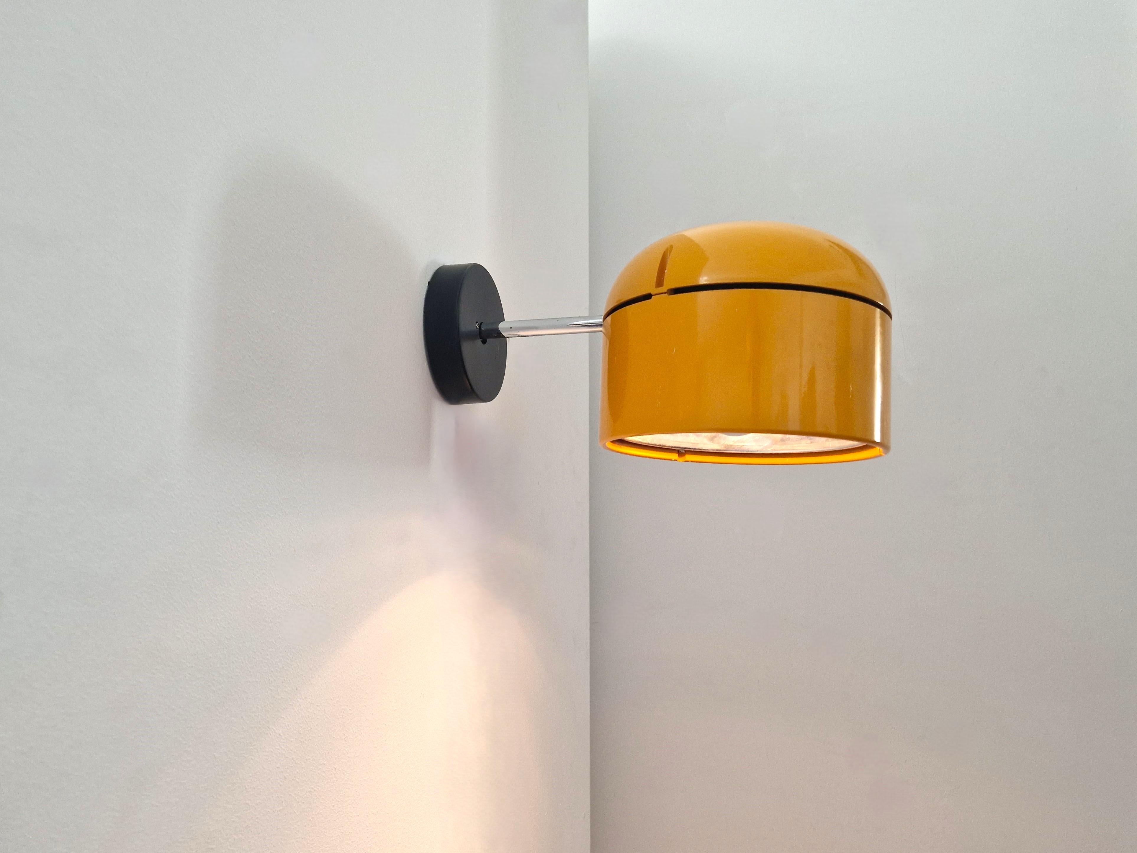 Metal Wall/ceiling spotlight by Arnold Berges for Staff Leuchten, Germany 1970's For Sale