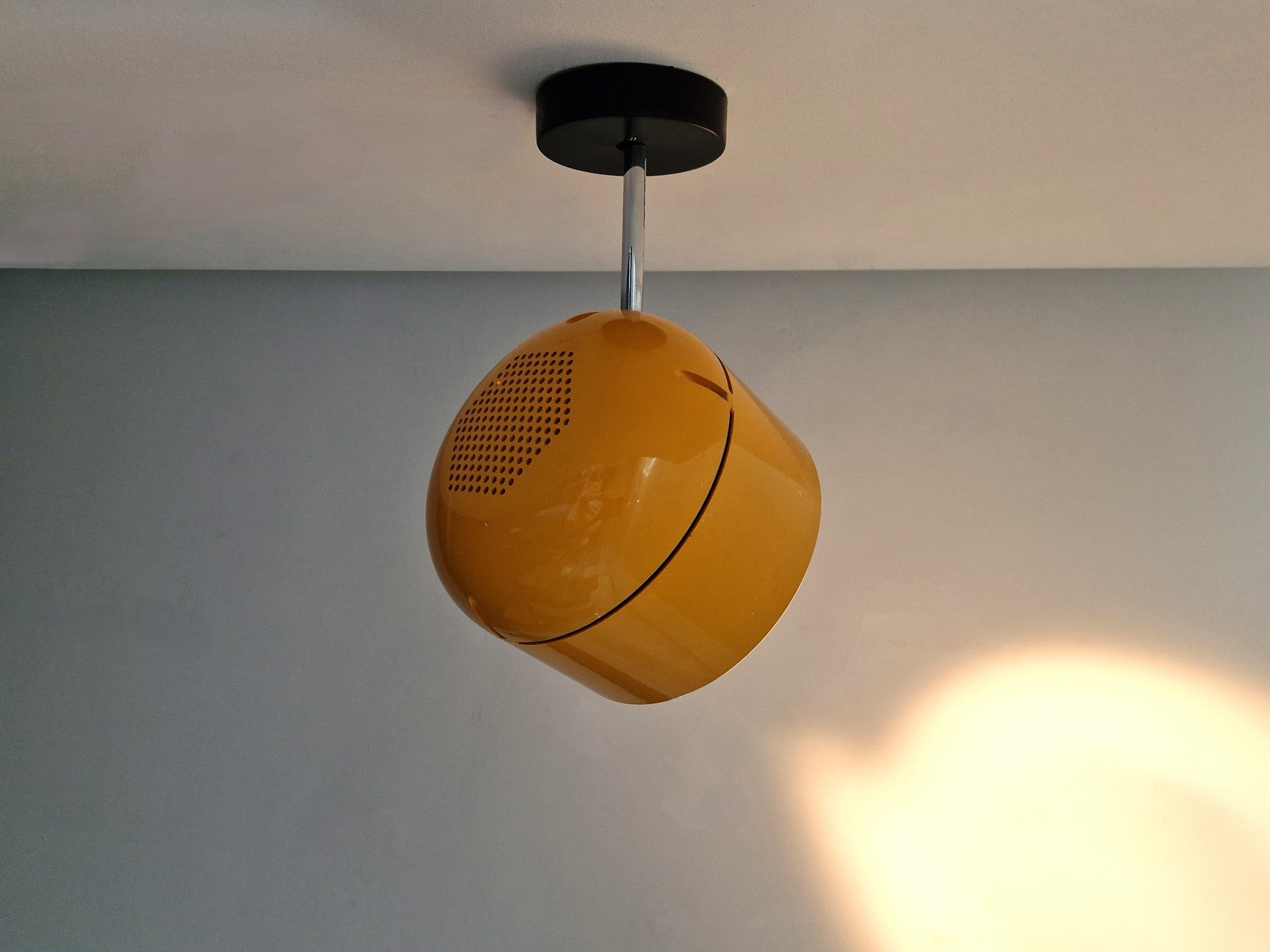 Wall/ceiling spotlight by Arnold Berges for Staff Leuchten, Germany 1970's For Sale 1