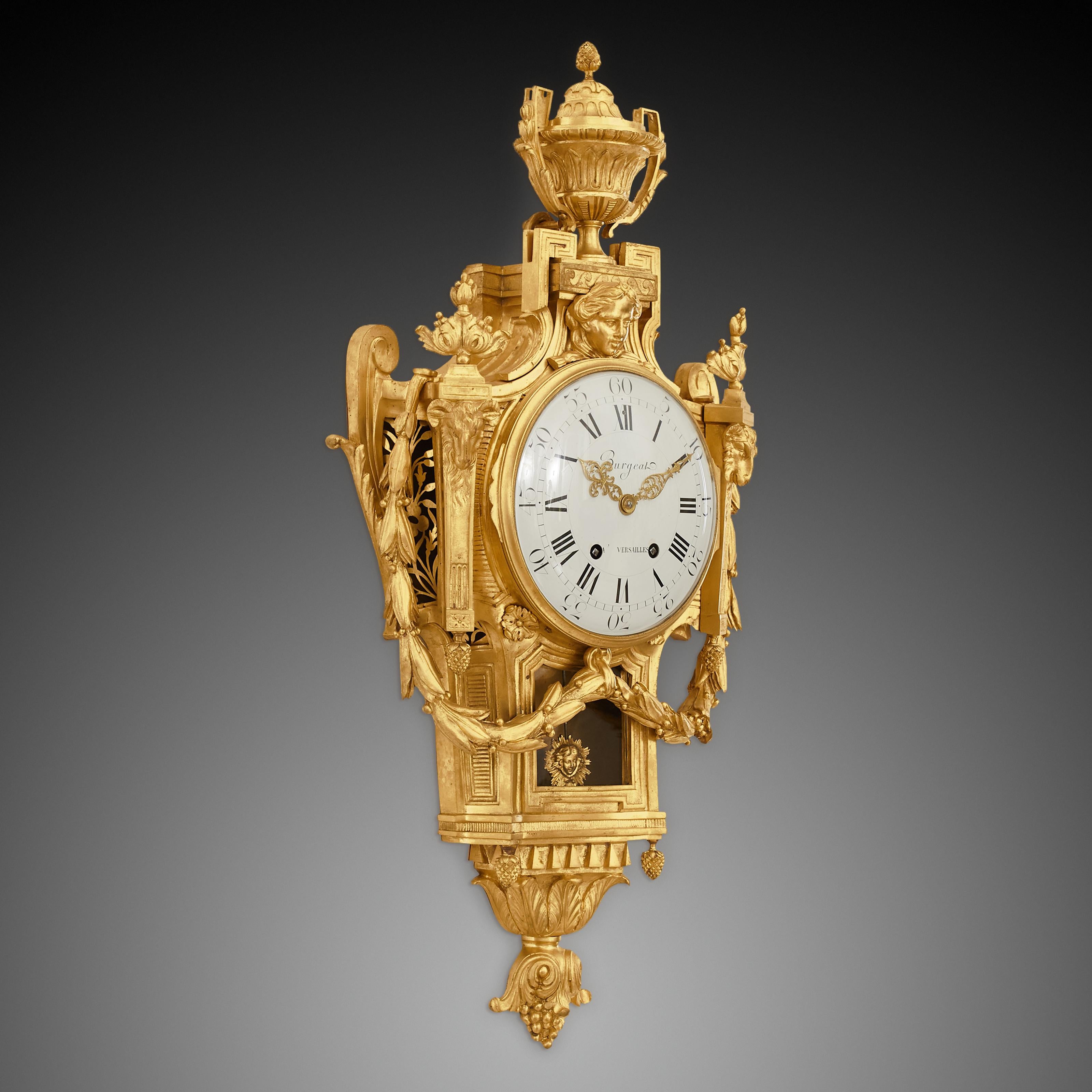 Reloj de Pared Siglo XIX Luis XVI Francés