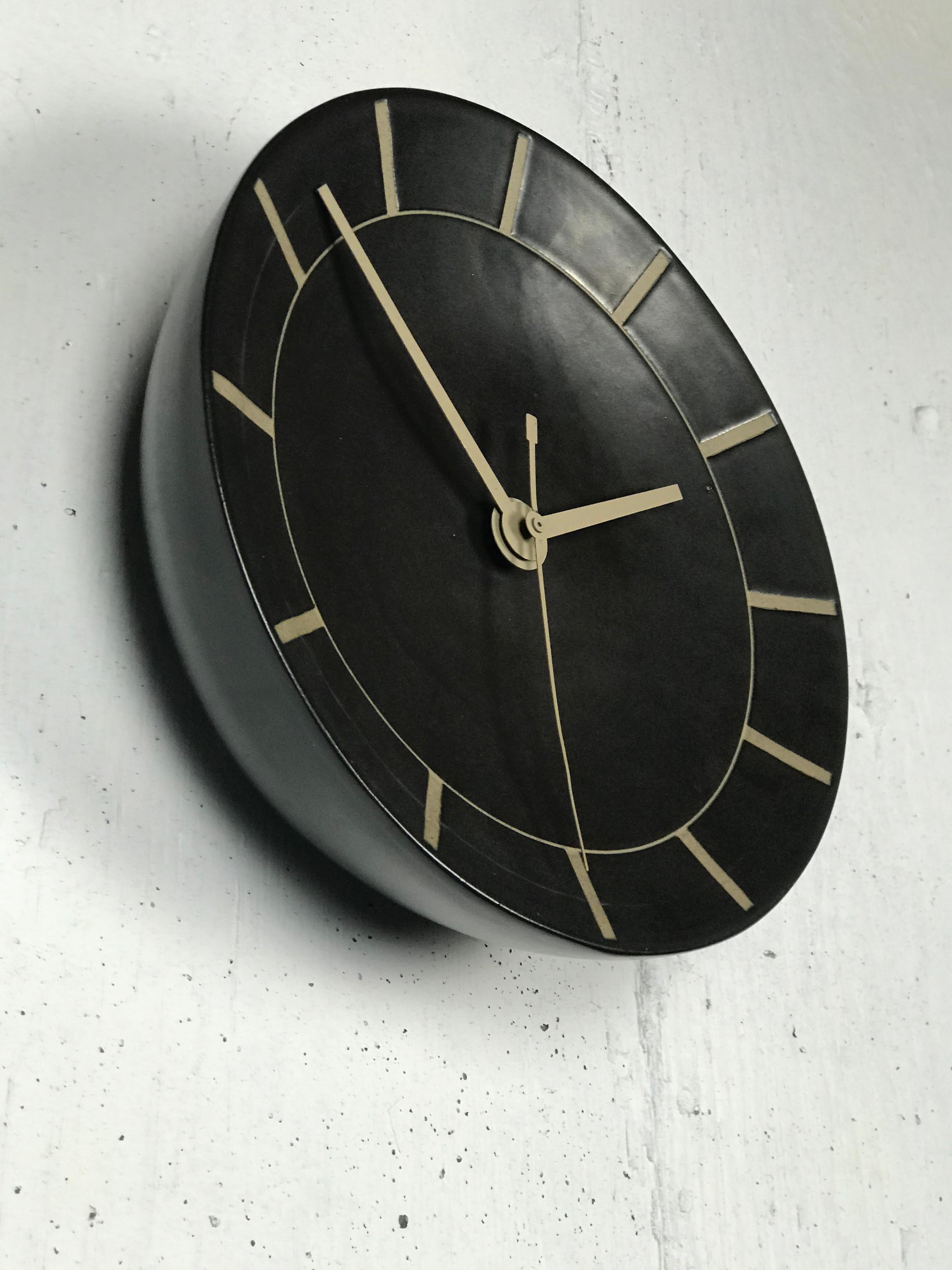 Mid Century Modern Wall Clock by Jane & Gordon Martz for Marshall Studios 7