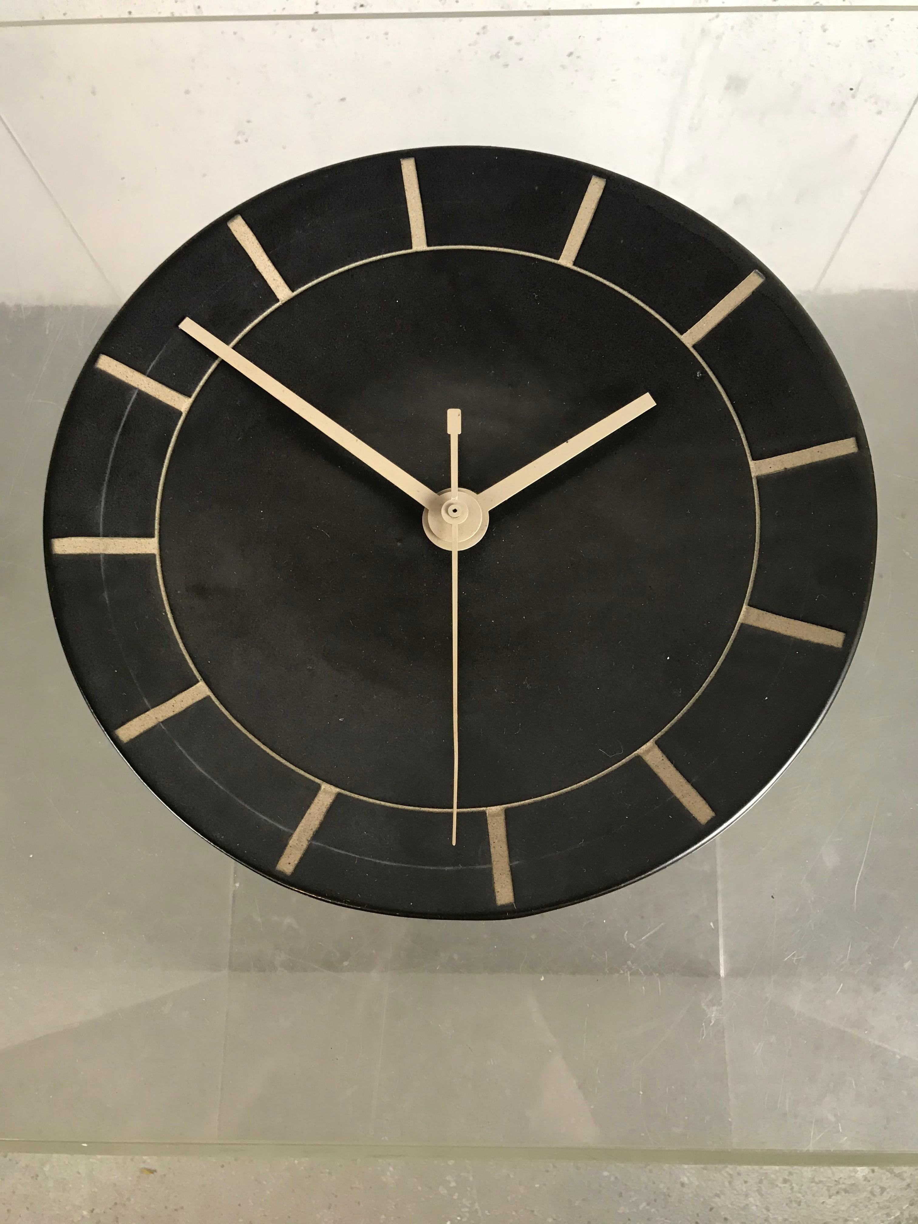American Mid Century Modern Wall Clock by Jane & Gordon Martz for Marshall Studios