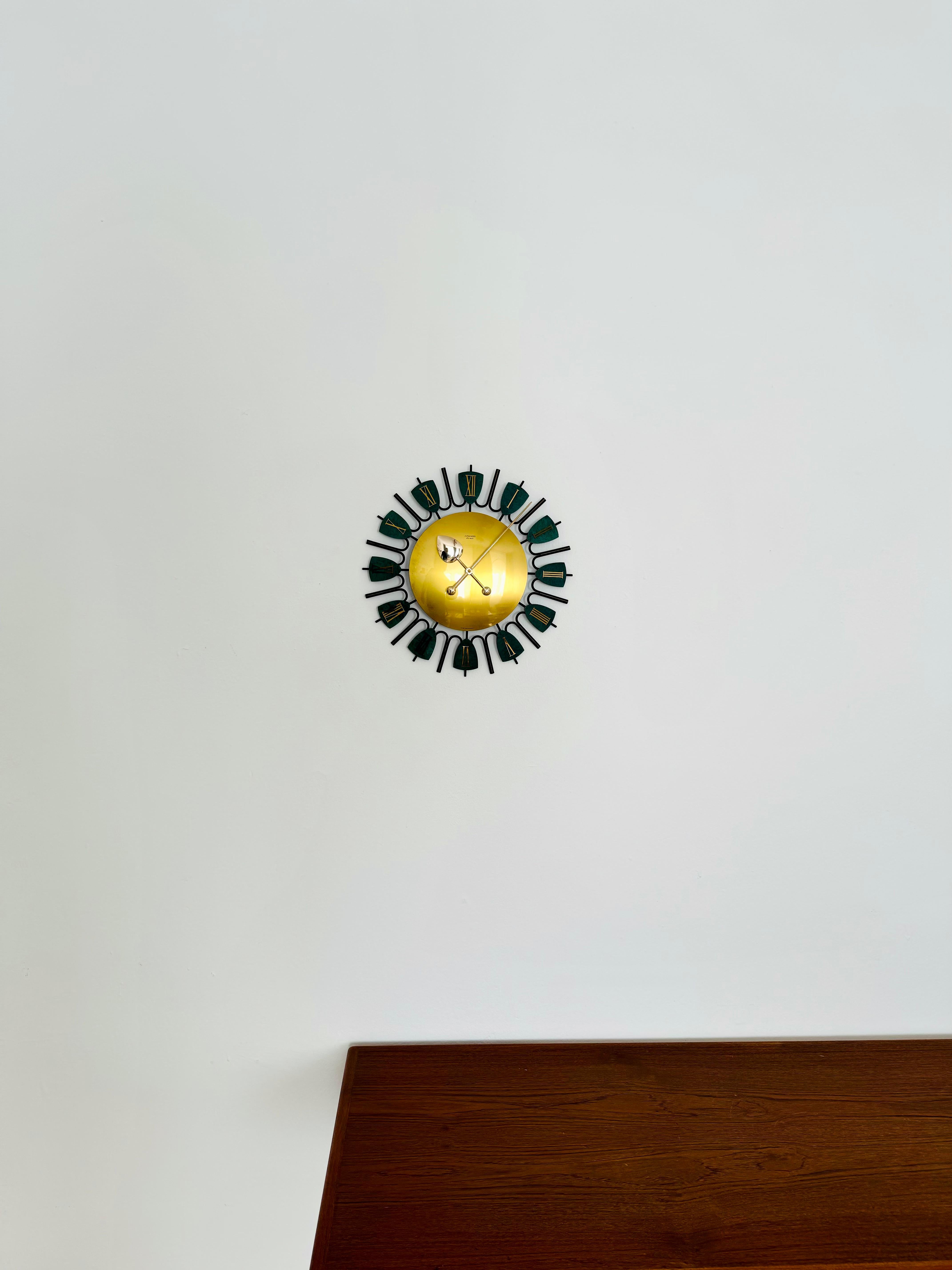 German Wall Clock by Junghans