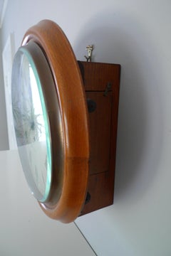 Wanduhr von Lancashire Watch Co., spätes 19. Jahrhundert. Versandkostenfrei innerhalb der USA.