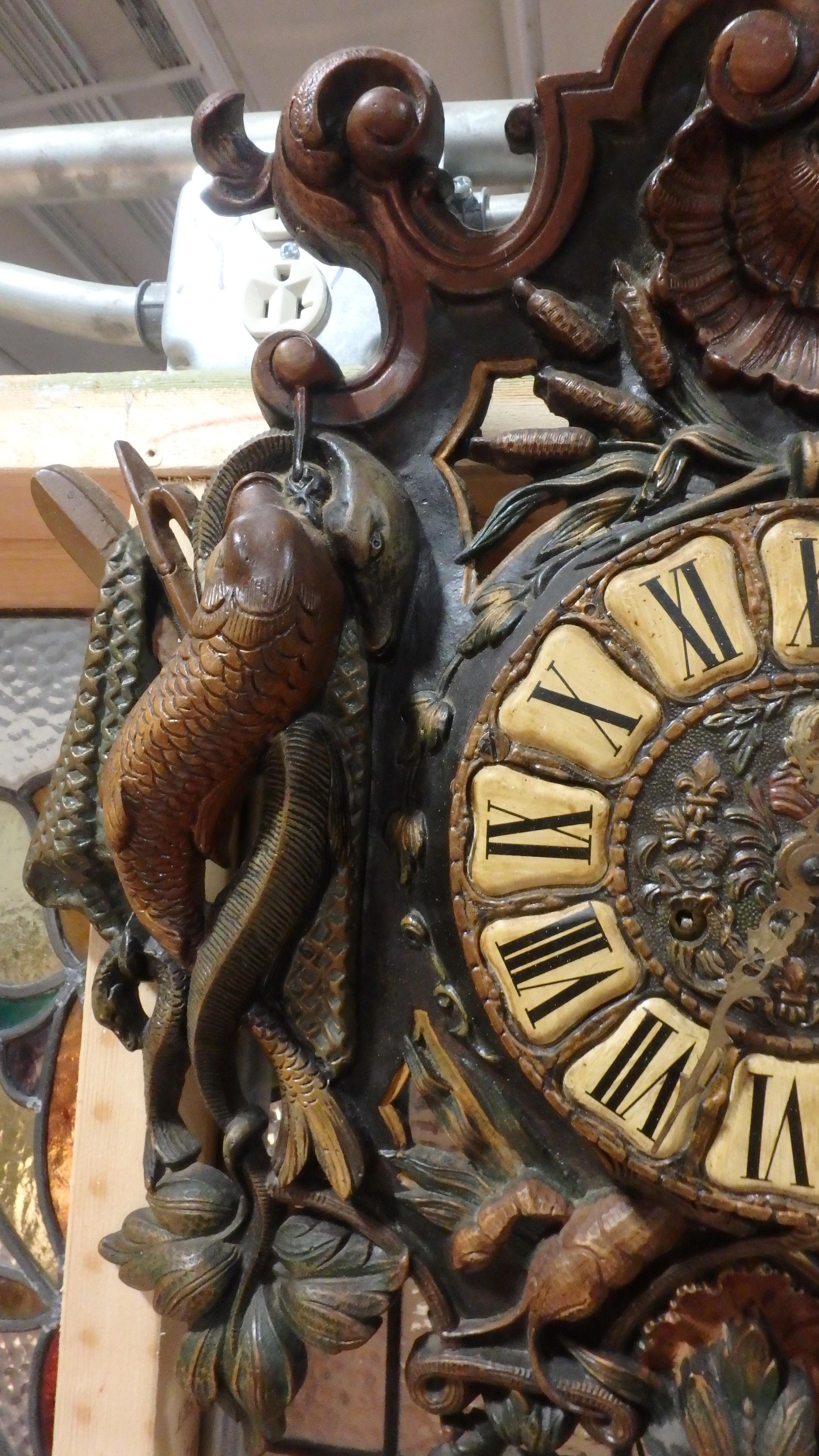 French Wall Clock For Sale