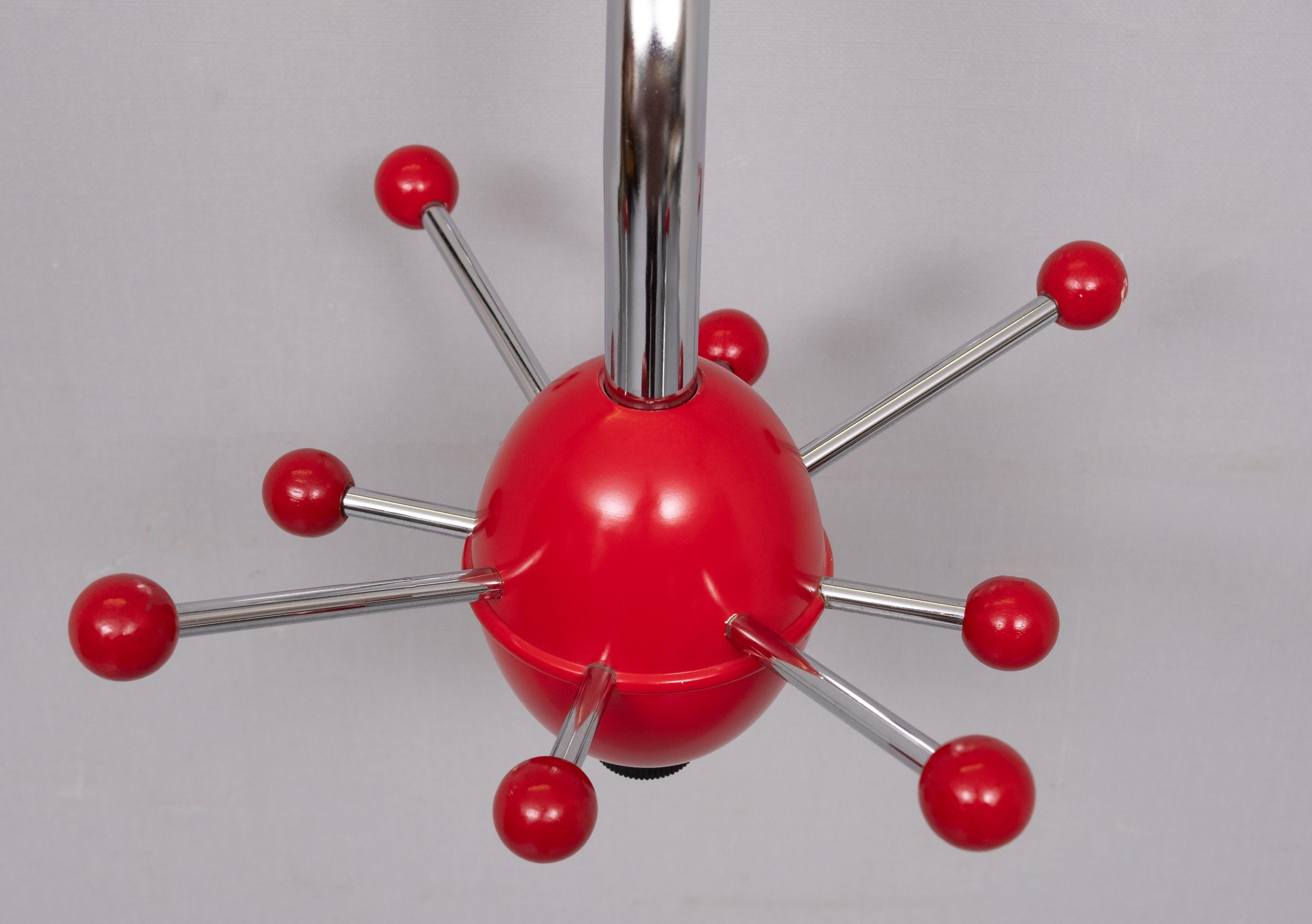 Wood Wall Coat hanger,  1990s, retro space age