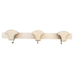 Wall coat rack attributed to Umberto Mascagni