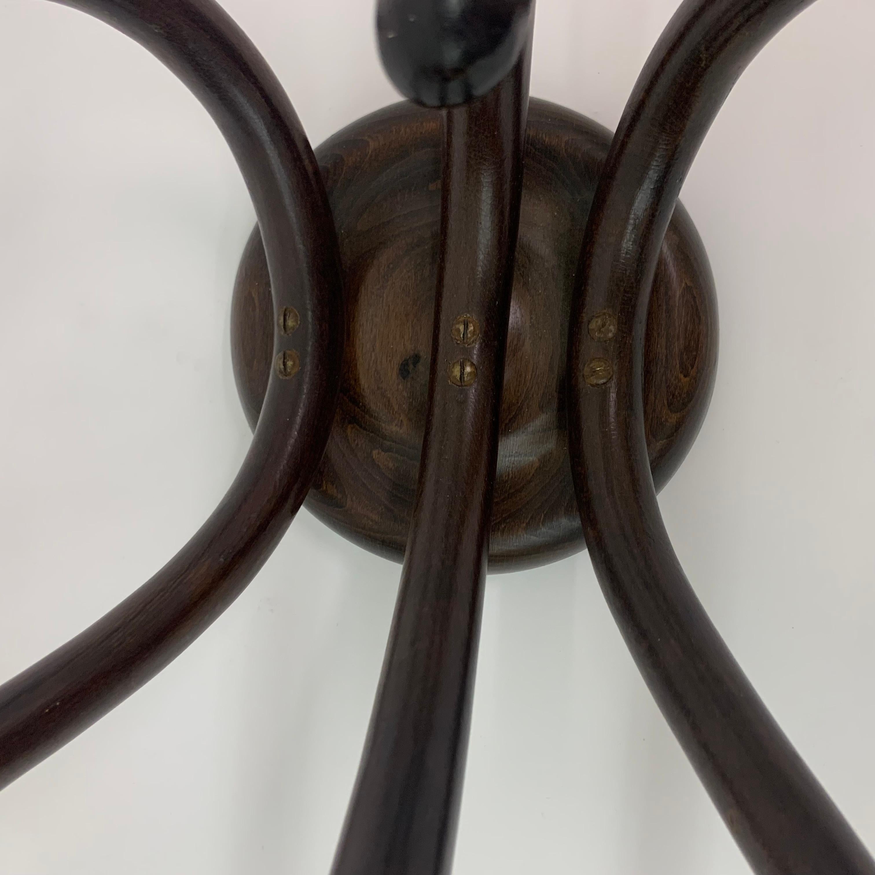 Wall Coat Rack from Thonet, 1970s 7