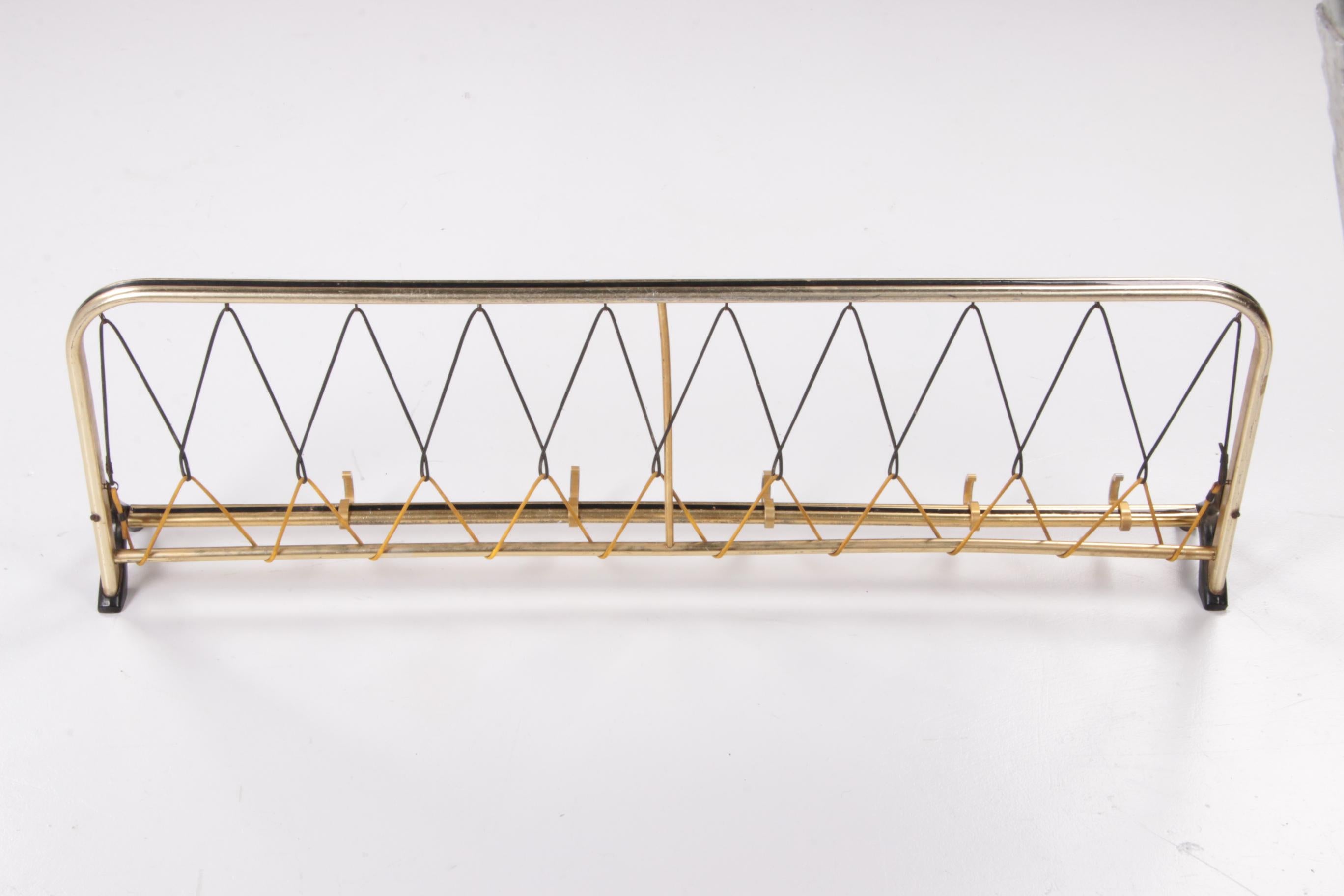 Wall Coat Rack Gold collour Hollywood Regency Style, 1960s For Sale 5
