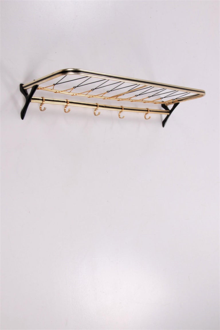 Wall Coat Rack Hollywood Regency Style 1960s For Sale at 1stDibs