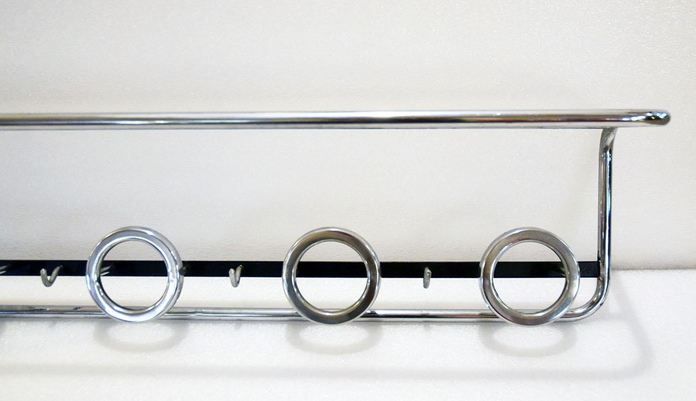 Porte-manteaux mural de style Bauhaus, années 1960 en vente 2