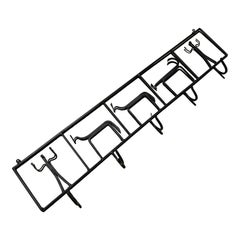 Wall Coat Rack in the Manner of Frederic Weinberg