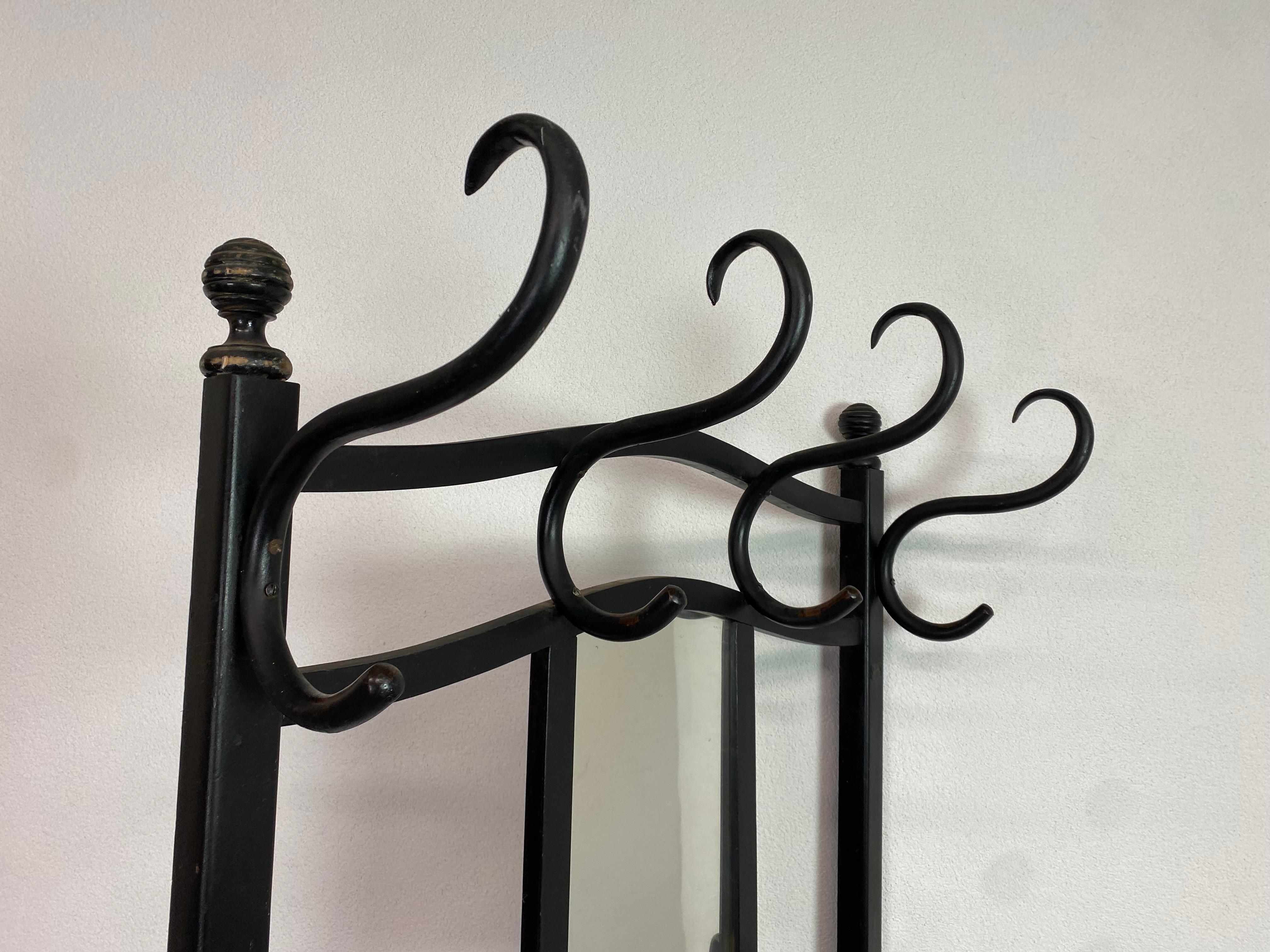 Vienna Secession Wall coat rack no.905 by Thonet For Sale