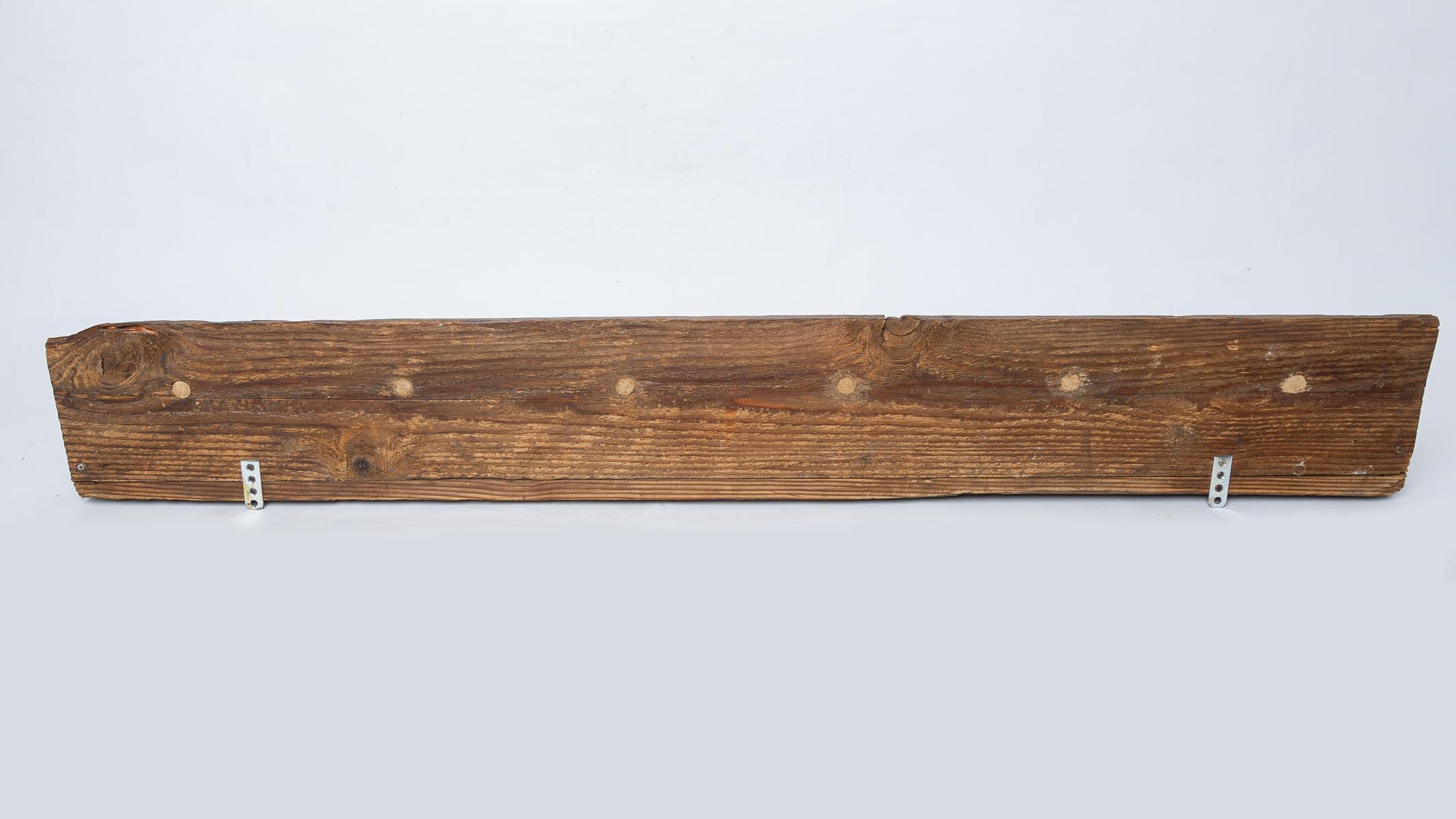 Wall Coat Wood Rack for Clothes or Curtain For Sale 3