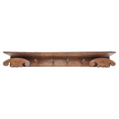 Wall Coat Wood Rack