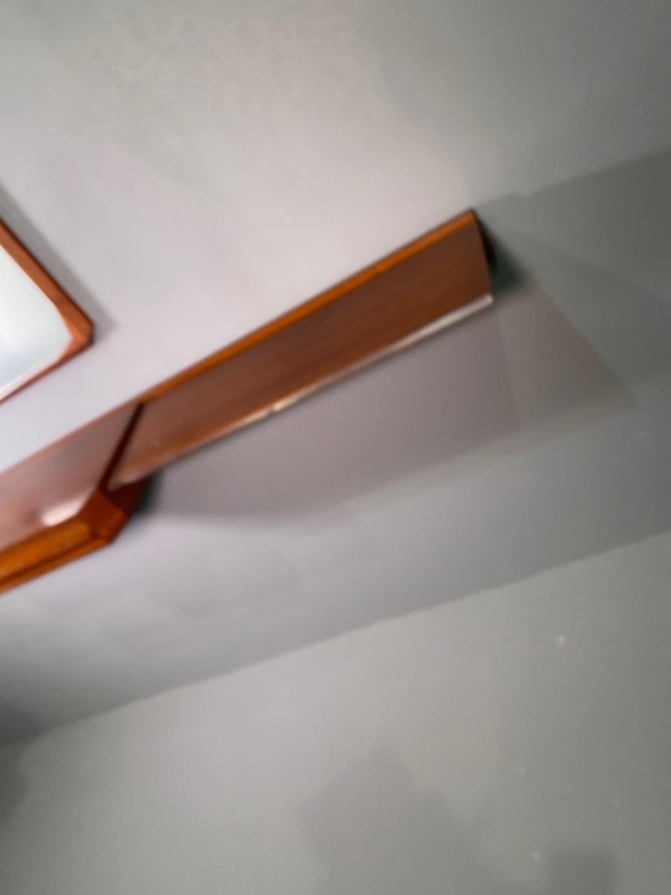 Mid-Century Modern Wall Console and Mirror by Tredici of Pavia i 1950s, Designed by Dino Cavalli