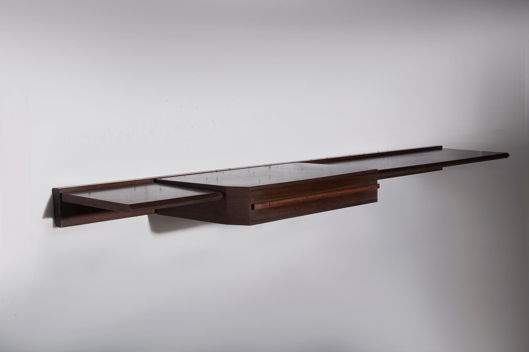 Mid-20th Century Italian Wall console by Dino Cavalli For Sale