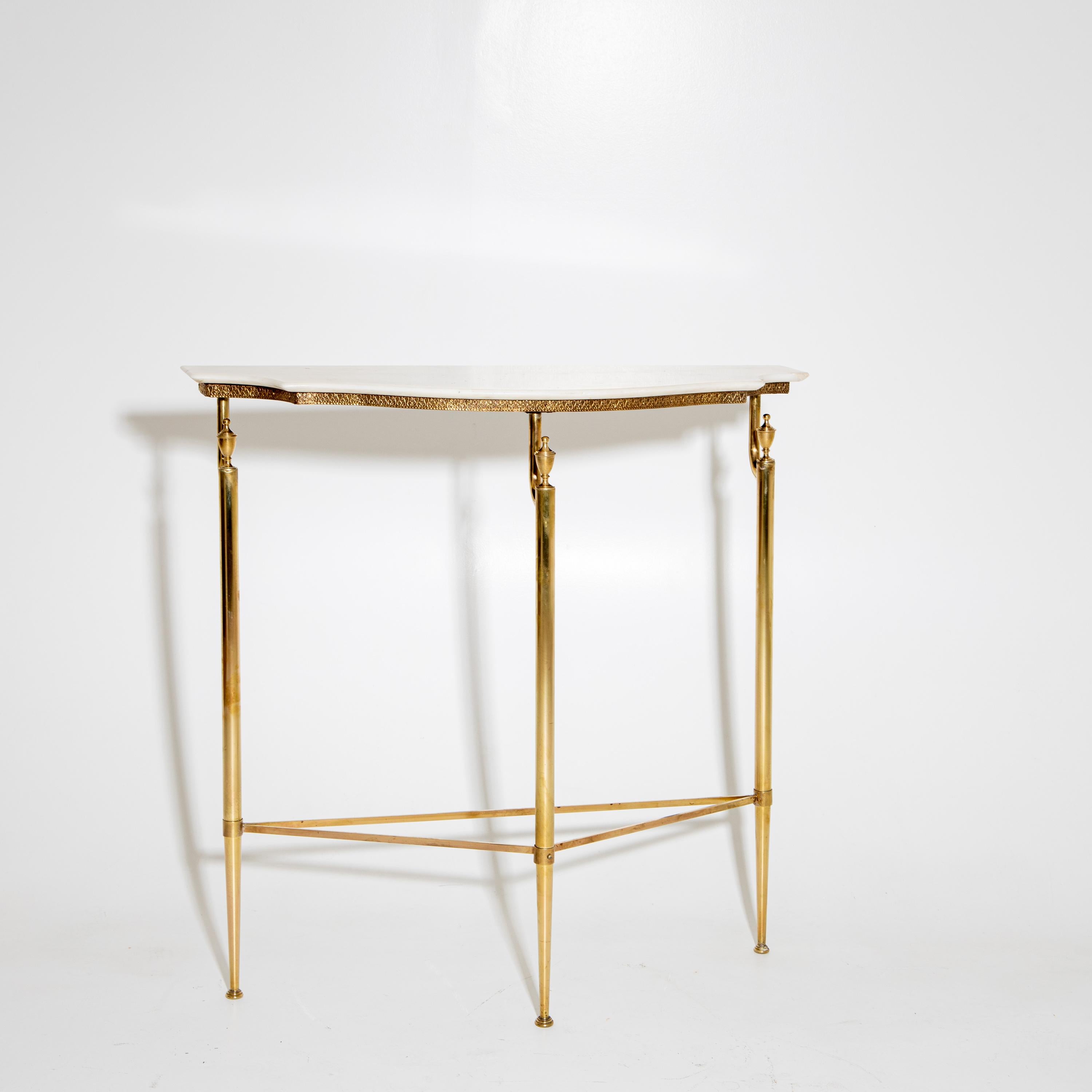 Mid-Century Modern Wall Console, Italy, Mid-20th Century