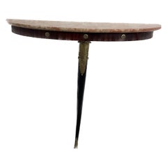 Vintage Wall console Paolo Buffa style of the 50s