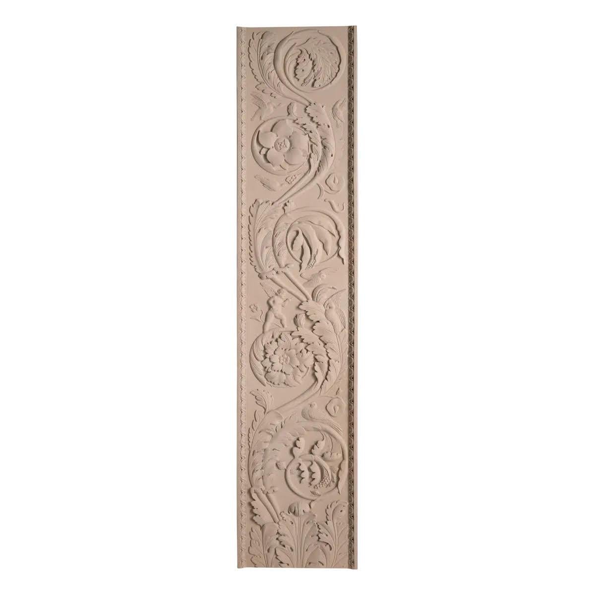 Greco Roman Wall Decoration, Bas Relief, Antique Inspired Stone Pilaster. For Sale