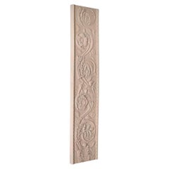 Wall Decoration, Bas Relief, Antique Inspired Stone Pilaster.