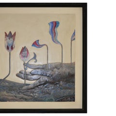 Pannello da parete Scagliola Bassorilievo fatto a mano in Italia da Cupioli