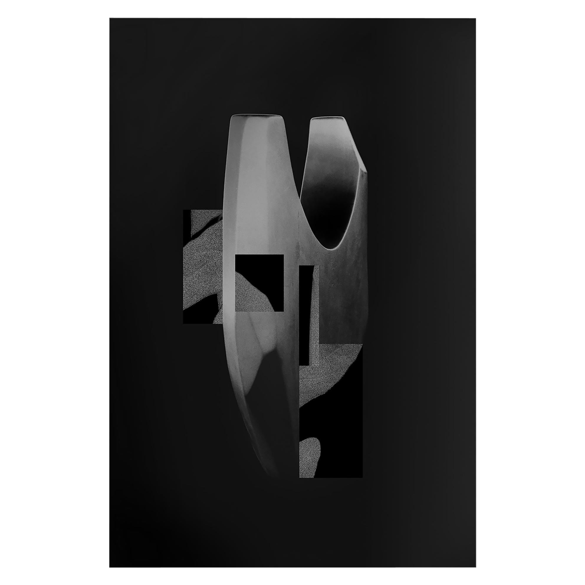 Wall Decorations by Todomuta Studio Aluminum Black and Silver For Sale
