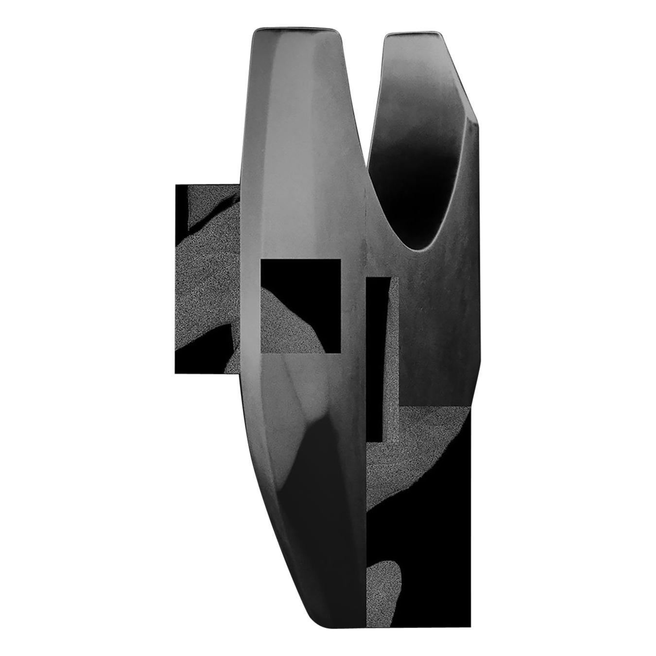 Wall Decorations by Todomuta Studio Aluminum Black and Silver For Sale