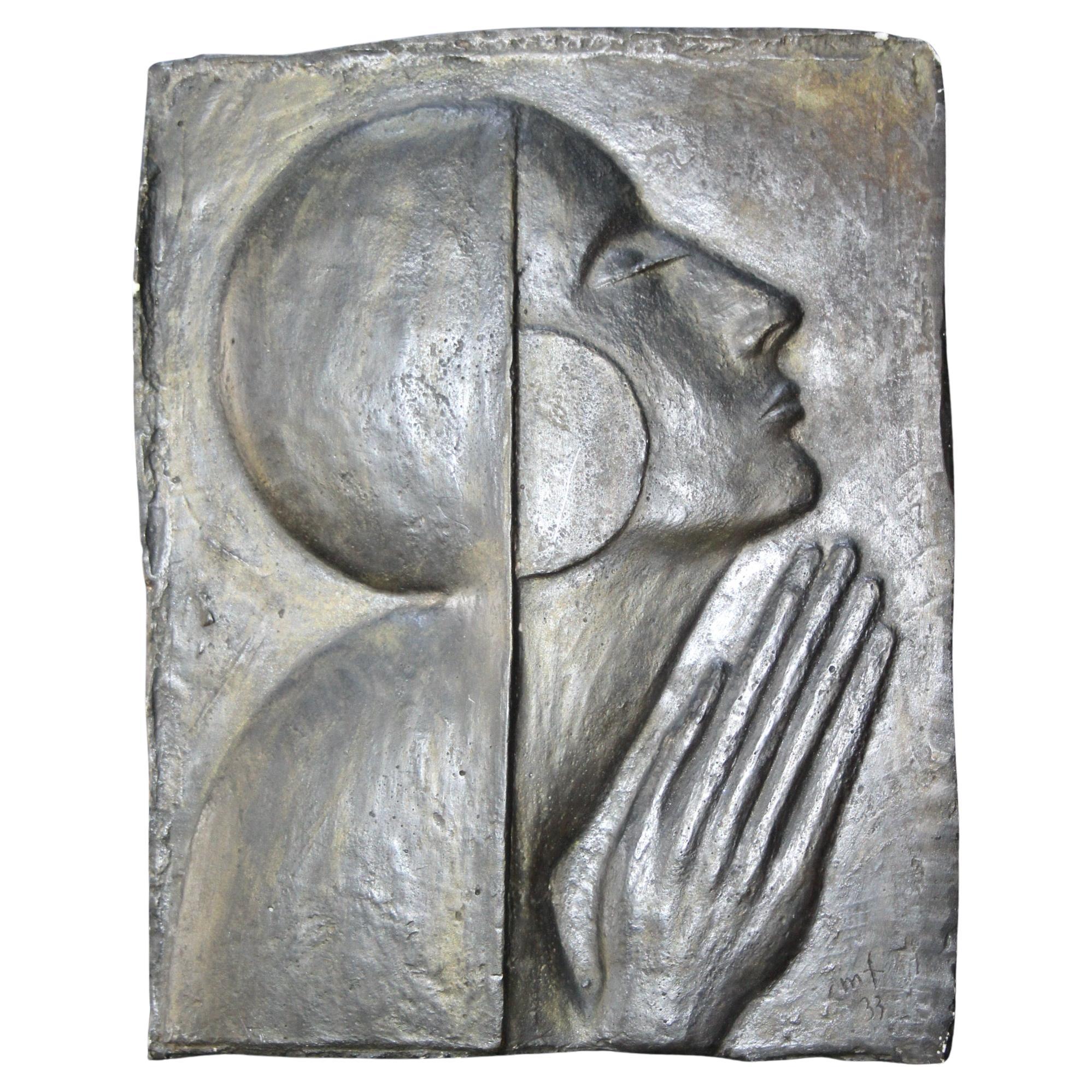 Wall decorative Art Deco plaster