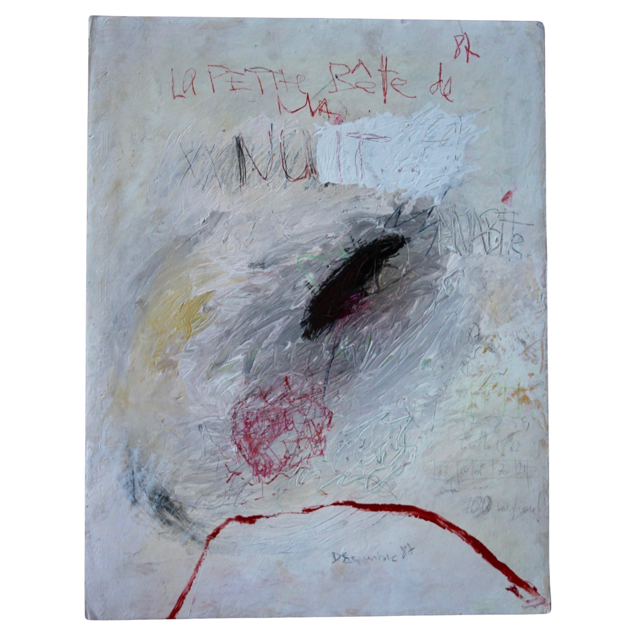 Wall decorative painting on paper