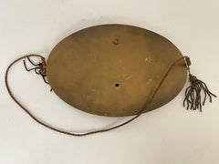 Wall Decorative plate in Onyx and brass Art deco Style France Circa 1940