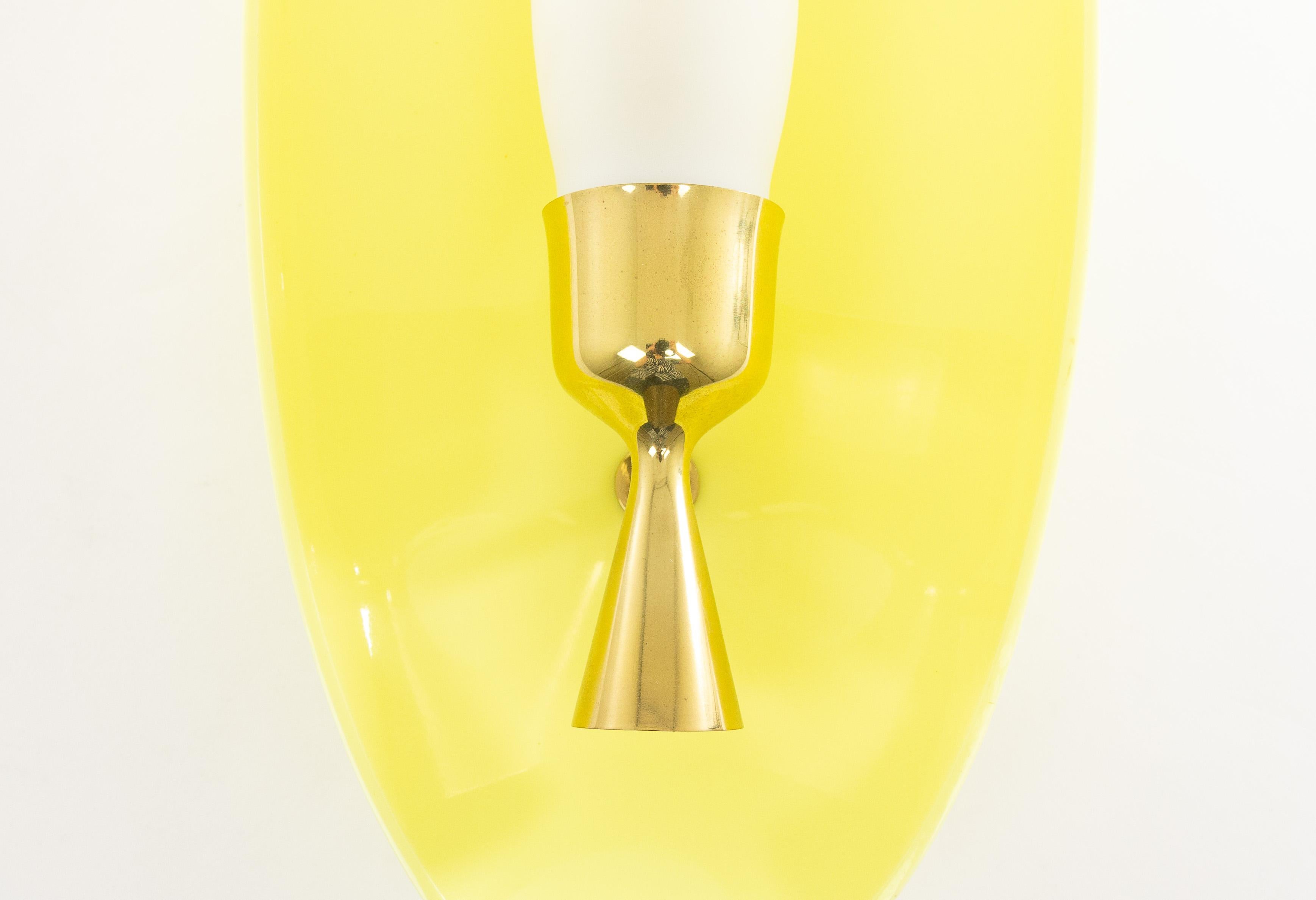 Wall Fixture by Angelo Lelii for Arredoluce, 1950s In Good Condition For Sale In Rotterdam, NL