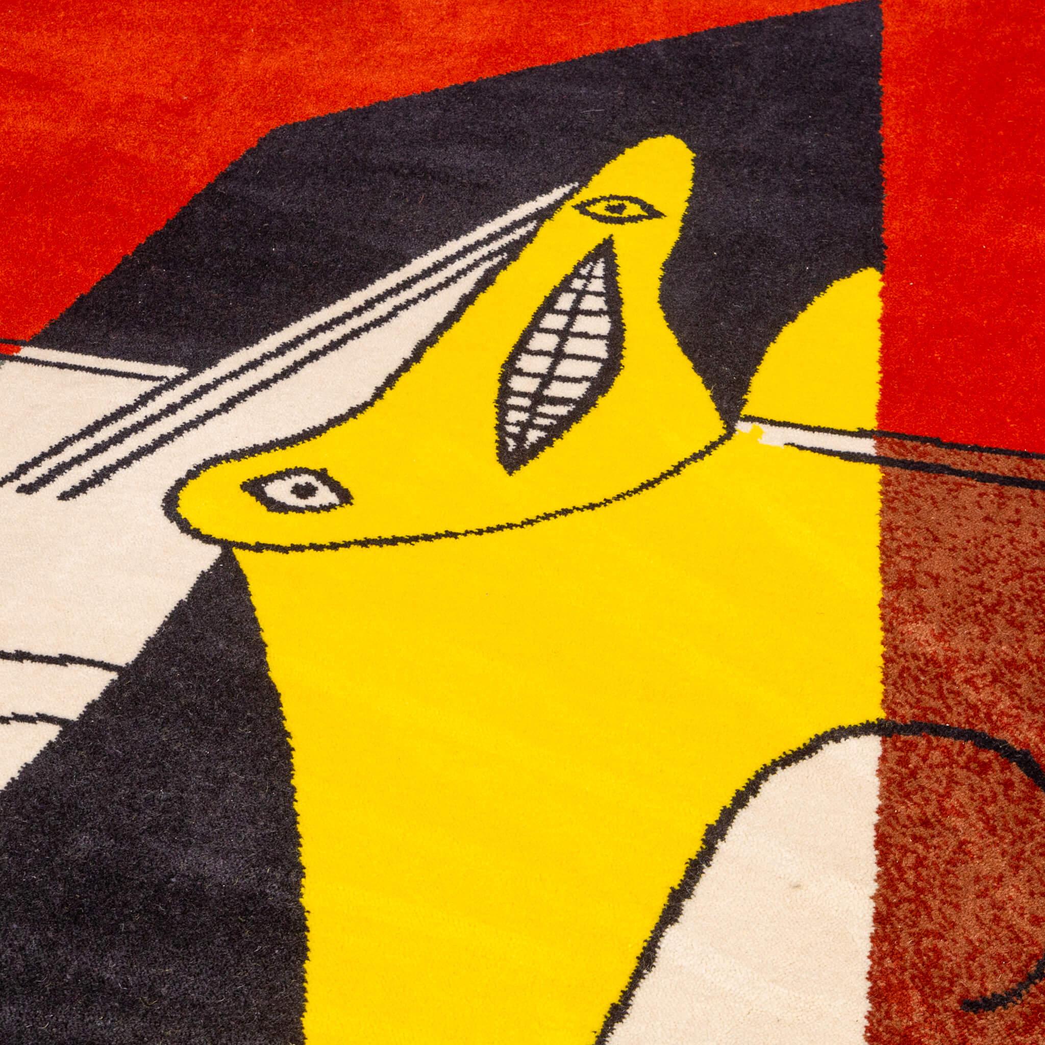 Post-Modern Wall /Floor Carpet Picasso “La Figura” for Desso Netherlands For Sale
