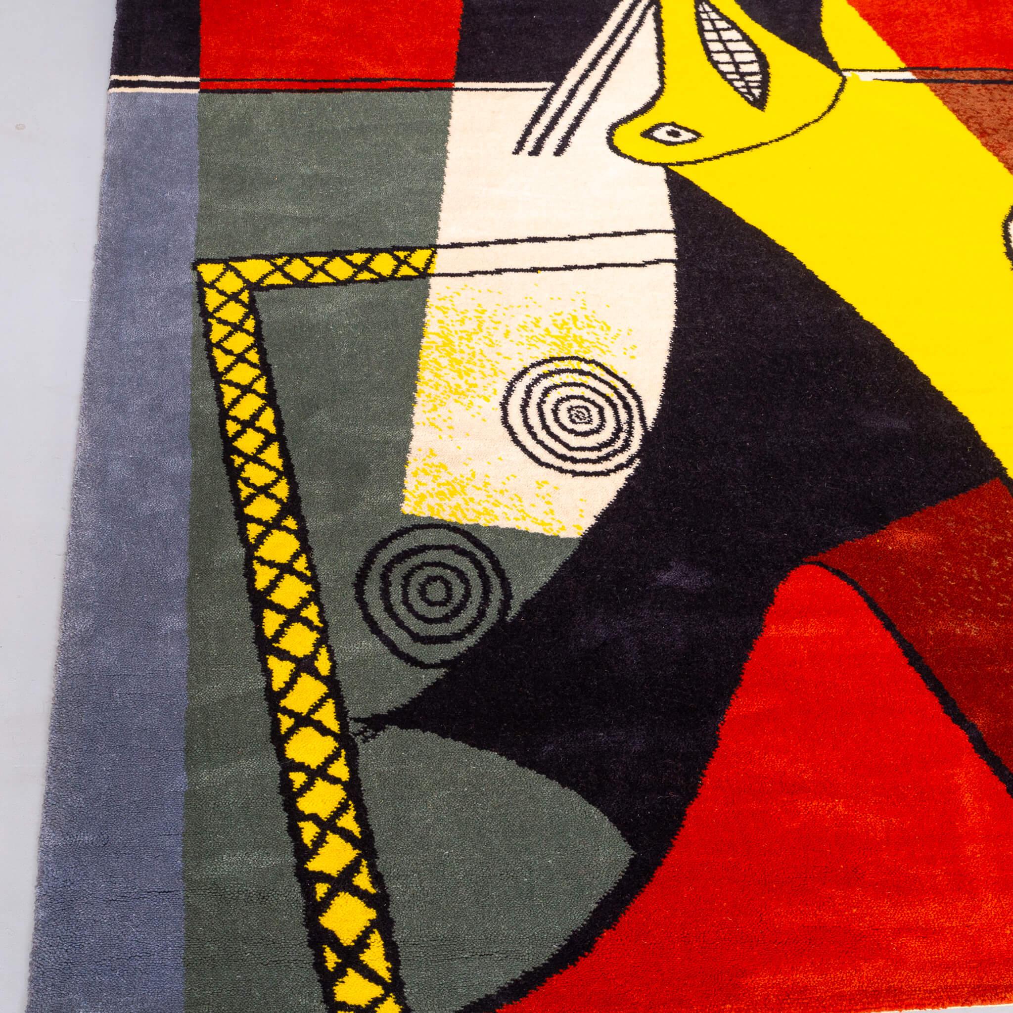 Wall /Floor Carpet Picasso “La Figura” for Desso Netherlands In Good Condition For Sale In Amstelveen, Noord