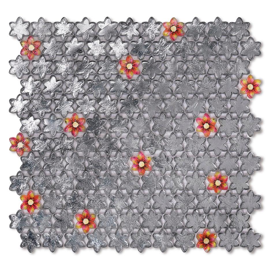 Mosaico di vetro a parete/pavimento Combinazione di colori personalizzabile in vendita 4