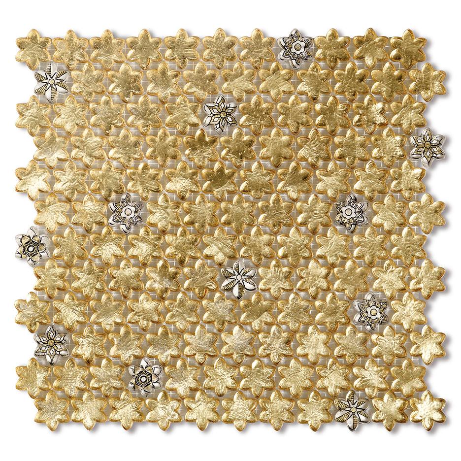 Mosaico di vetro a parete/pavimento Combinazione di colori personalizzabile in vendita 6