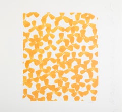 "Wall Flowers" Serigraph of Flowers by Donald Sultan