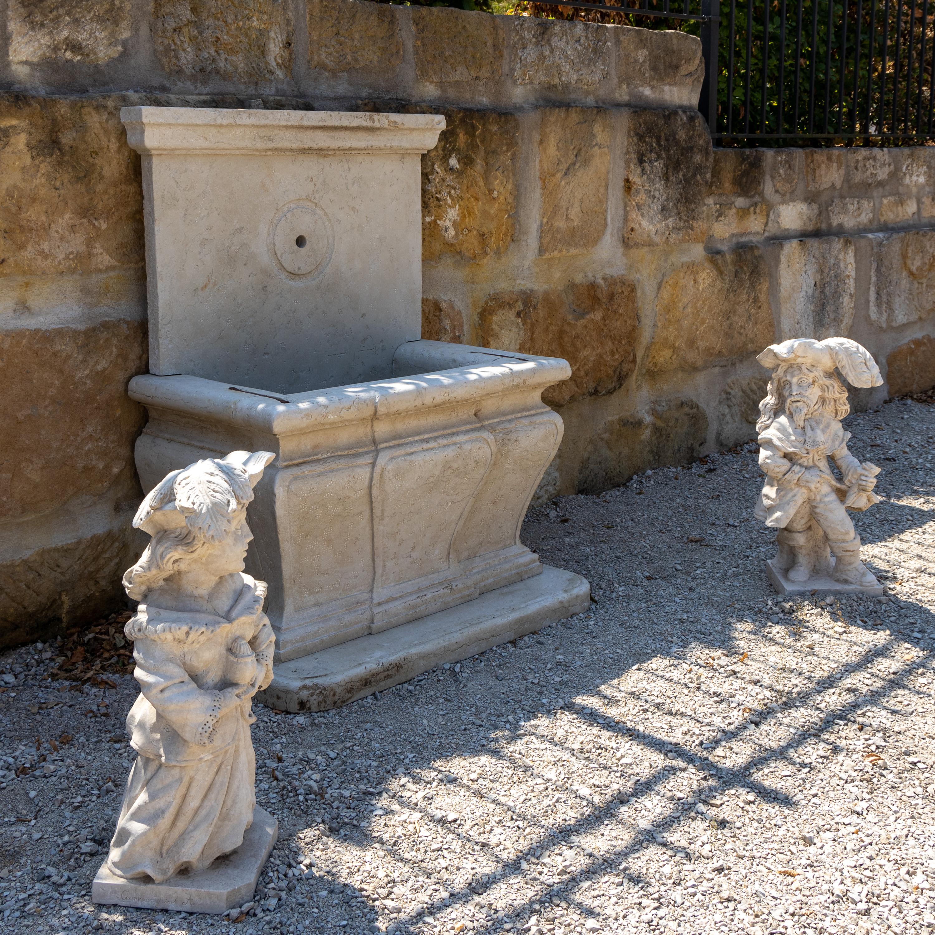 Wandbrunnen von Giallo D'istria, 21. Jahrhundert 1