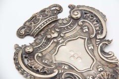 Wall frame with reliefs of the Coat of Arms of Portugal