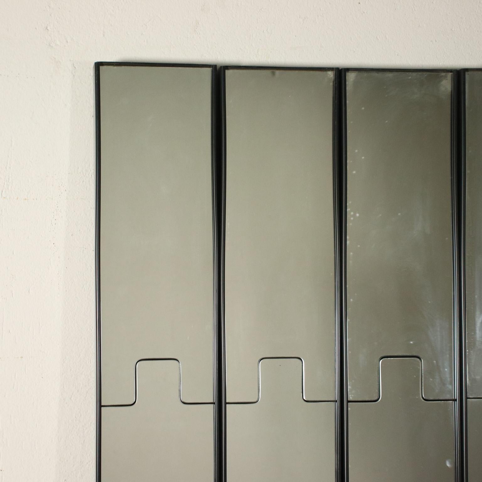 Wall Hanger Mirror Gronda by Luciano Bertoncini for Elco Plastic, 1970s In Good Condition In Milano, IT