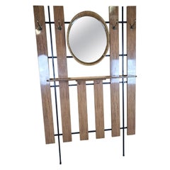 Wall Hanger with Mirror from 50s